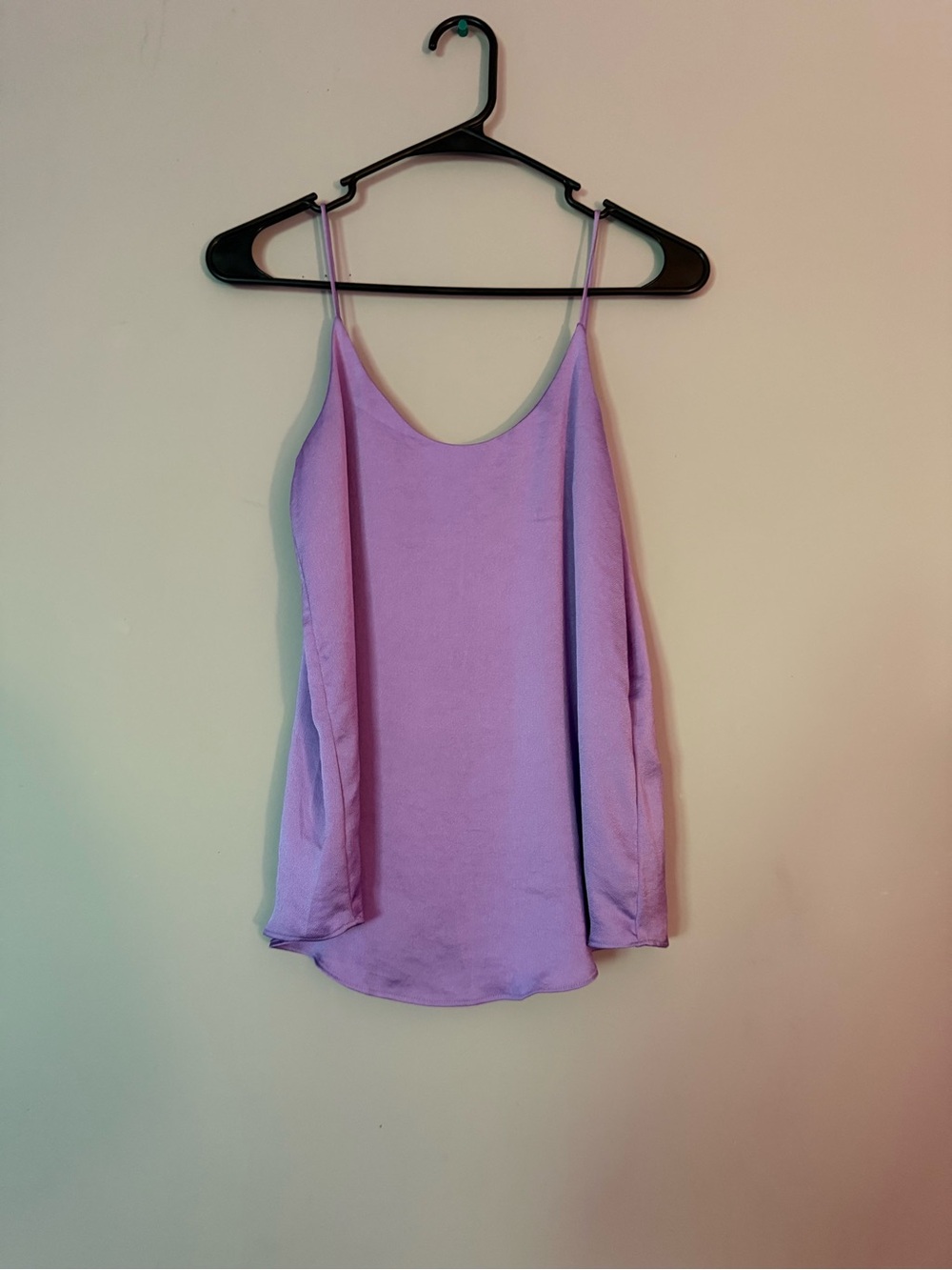 Bar III Lavender Spaghetti Strap Camisole